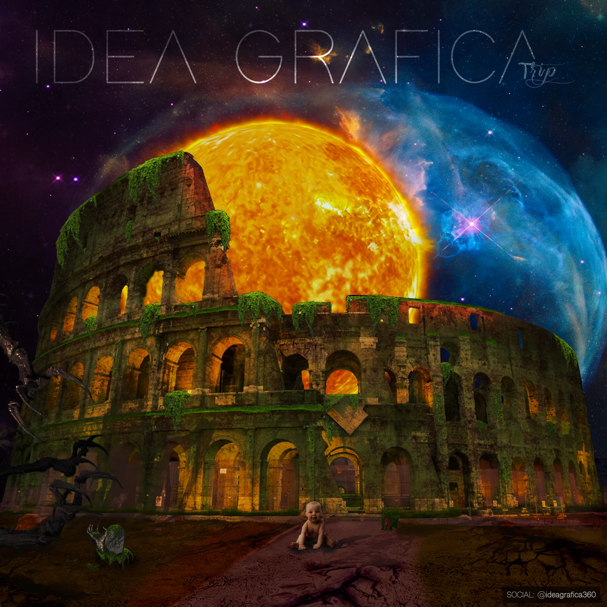 Colosseo Trip — Digital Art